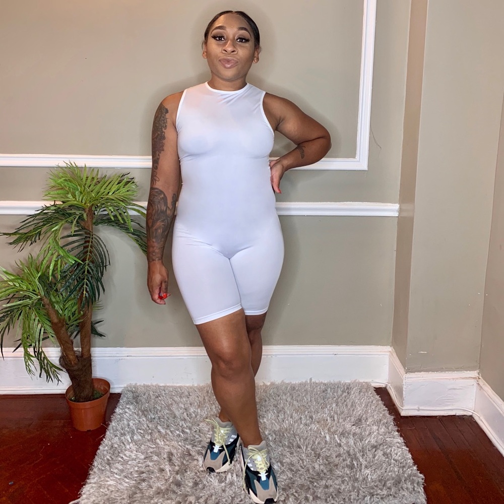 Women’s White Bodysuit